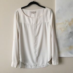 Cream Loft Blouse